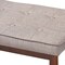 Baxton Studio Itami Light Grey Upholstered Oak Finished Wood Dining Bench 157-9352 - alternate 2